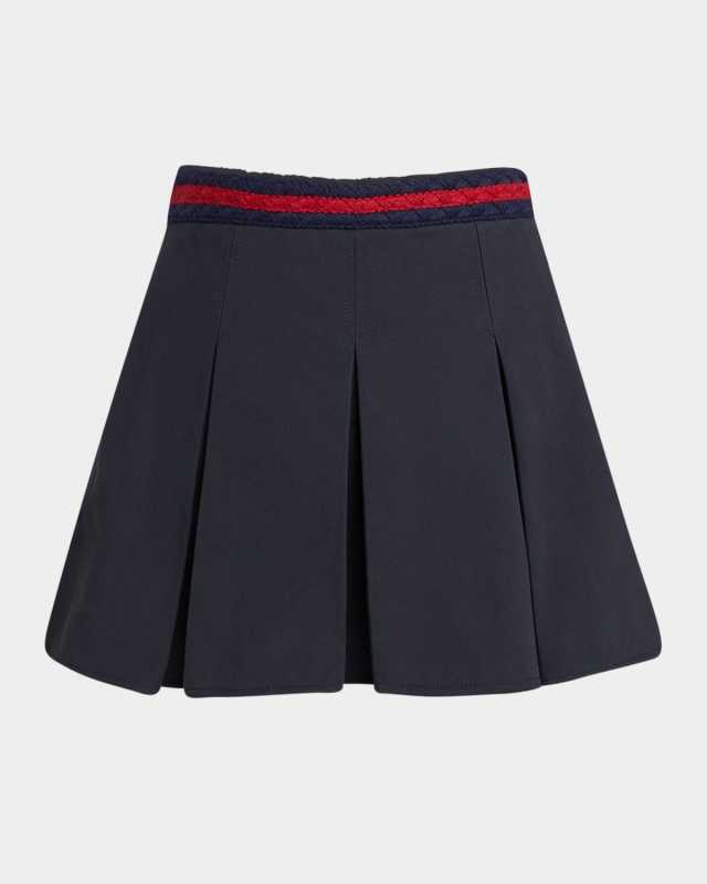 Pleated Mini Skirt
